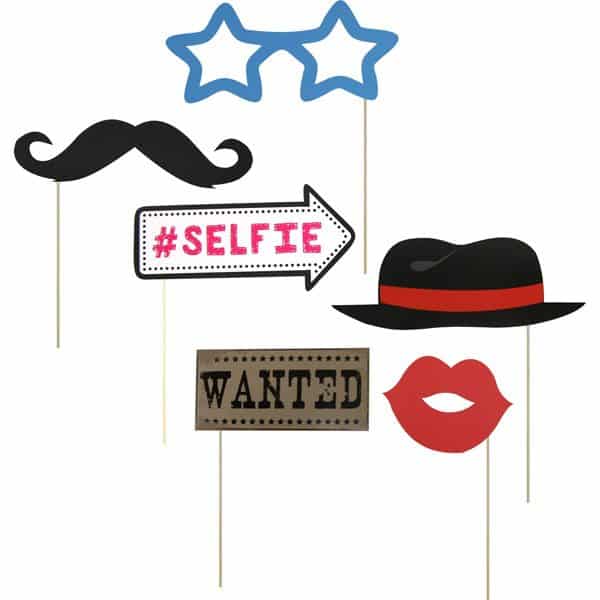 selfie photo booth props fun party supplies christmas elf dress