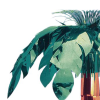 Palm Tree Table Centrepiece