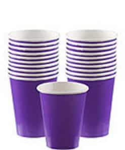 Purple Party Paper Cups