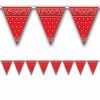 Wild West Party Bandana Print Plastic Bunting