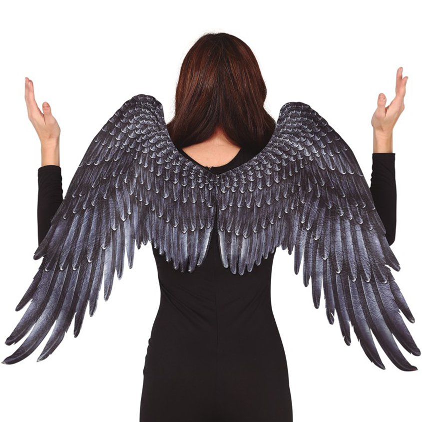 Buy Halloween Dark Angel Feather Wings Next Day Delivery