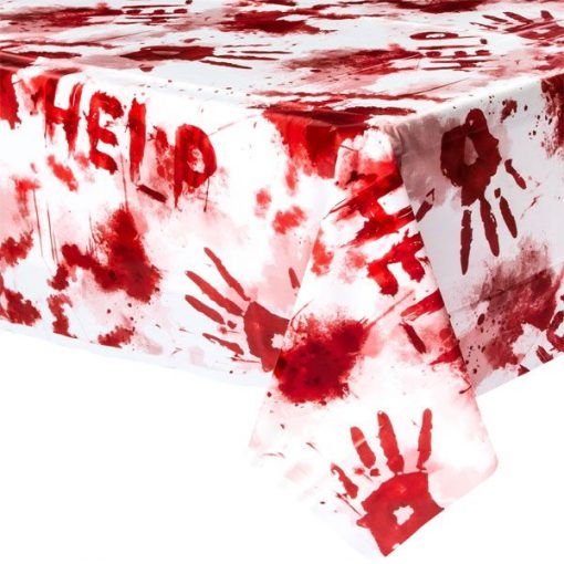 Halloween Bloody Good Time Party Plastic Tablecover