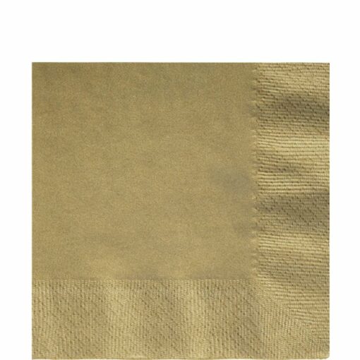 Gold Paper Luncheon Napkins