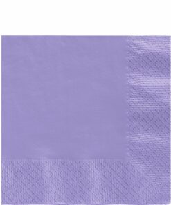 Purple Paper Napkins