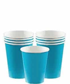 Turquoise Party Paper Cups