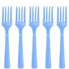 Baby Blue Party Plastic Forks