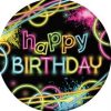Glow In the Dark Party Paper Plates