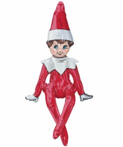 Sitting Naughty Elf Balloon - 29