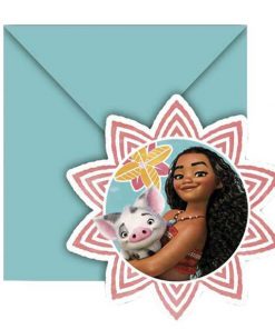 Disney Moana Party Invitations