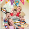 Jungle Animal Friends Party Photobooth Kit