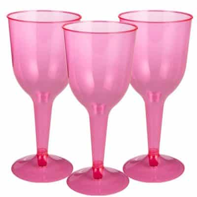 Plastic Wine Glasses
