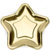 Gold Star Paper Plates