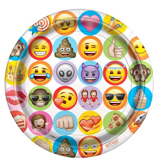 Emoji themed Party Decorations Next Day Delivery
