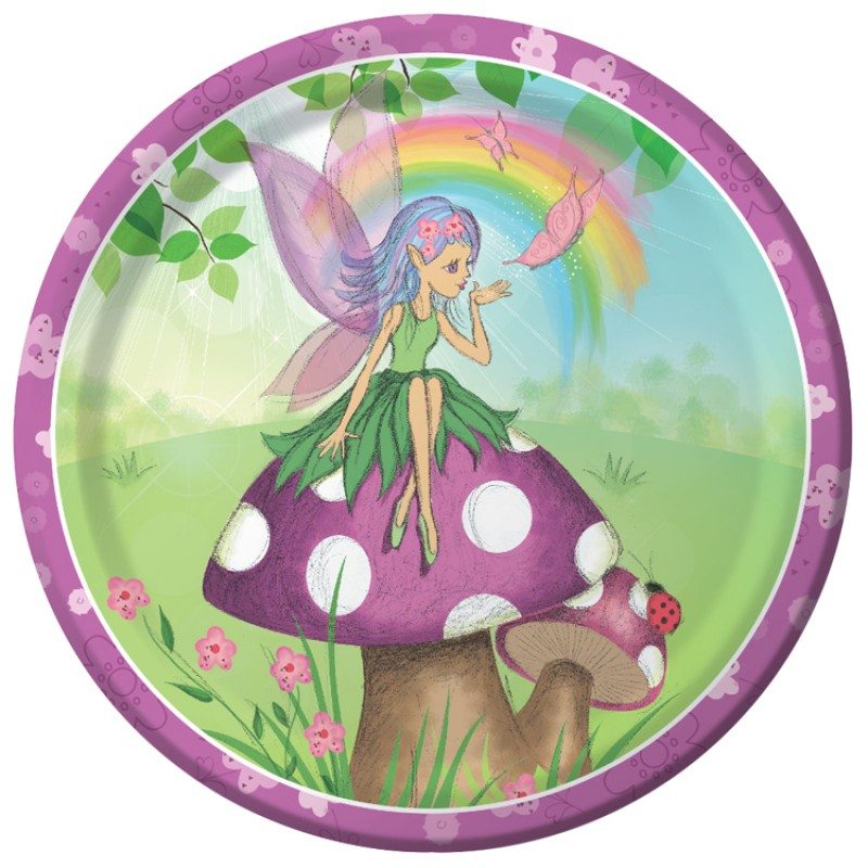 Buy Cheap Fancy Fairy Themed Party Plates, Decorations Fun Party Supplies