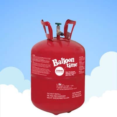 Disposable helium cannisters