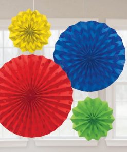 Multi-Coloured Party Decorations