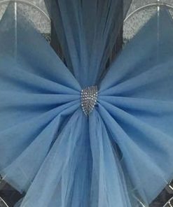 Baby Blue Door Bow