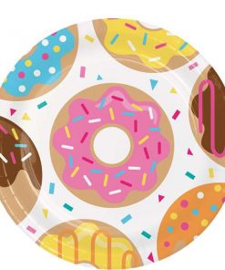 Doughnut Time Party Paper Plates