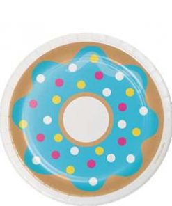 Doughnut Time Party Paper Plates