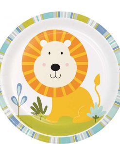 Happi Jungle Party Lion Paper Plates