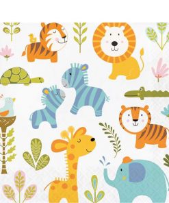 Happi Jungle Party Lunch Napkins