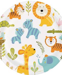 Happi Jungle Party Paper Plate