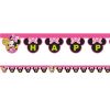 Minnie Mouse Happy Helpers Party 'Happy Birthday' Die-Cut Banner