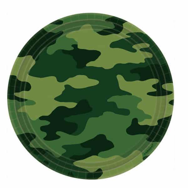 Military Army Camouflage Camo Crepe Streamer 2 Party Supplies
