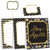 Black Buffet Decorating Kit