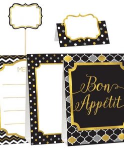 Black Buffet Decorating Kit