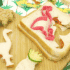 Flamingo Sandwich Cutters
