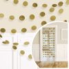 Gold Glitter Hanging String Decorations
