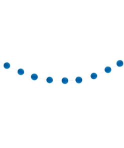 Royal Blue Honeycomb Garland Decoration