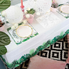 Tropical Fiesta Palm Plastic Table Cover