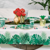 Tropical Fiesta Palm Plastic Table Cover
