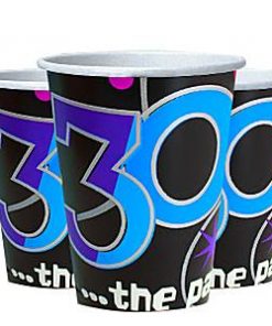 30th Birthday Party Paper Cups