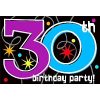30th Birthday Party Invitation Cards
