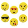 Emoji Sugar Cake Decorations Toppers