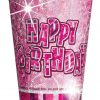 Happy Birthday Pink Party Paper Cups
