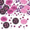 Pink Celebration Age 21 Party Confetti