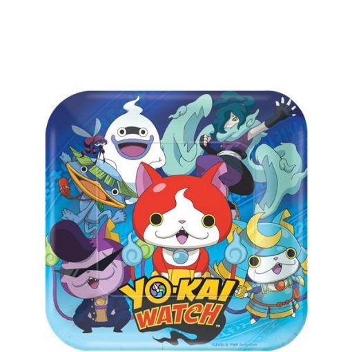 Yo-Kai Watch Party Paper Plates