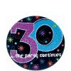 30th Birthday Party Paper Plates