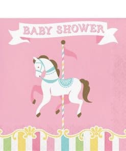 Carousel Baby Shower Party Baby Shower Napkins