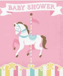 Carousel Baby Shower Party Baby Shower Napkins