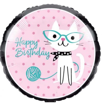 Purrfect Kitten Party Foil Balloon
