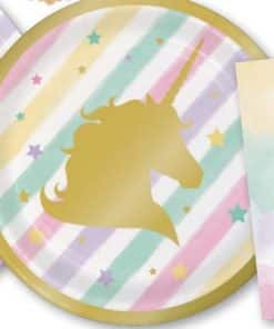 Unicorn Sparkle Dessert Plate