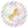 Unicorn Sparkle Party Paper Plates