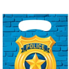 Police Party Plastic Loot Bags