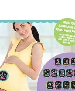Baby Shower Baby Bump Stickers