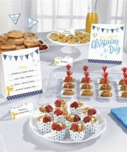 Christening Day Blue Buffet Kit